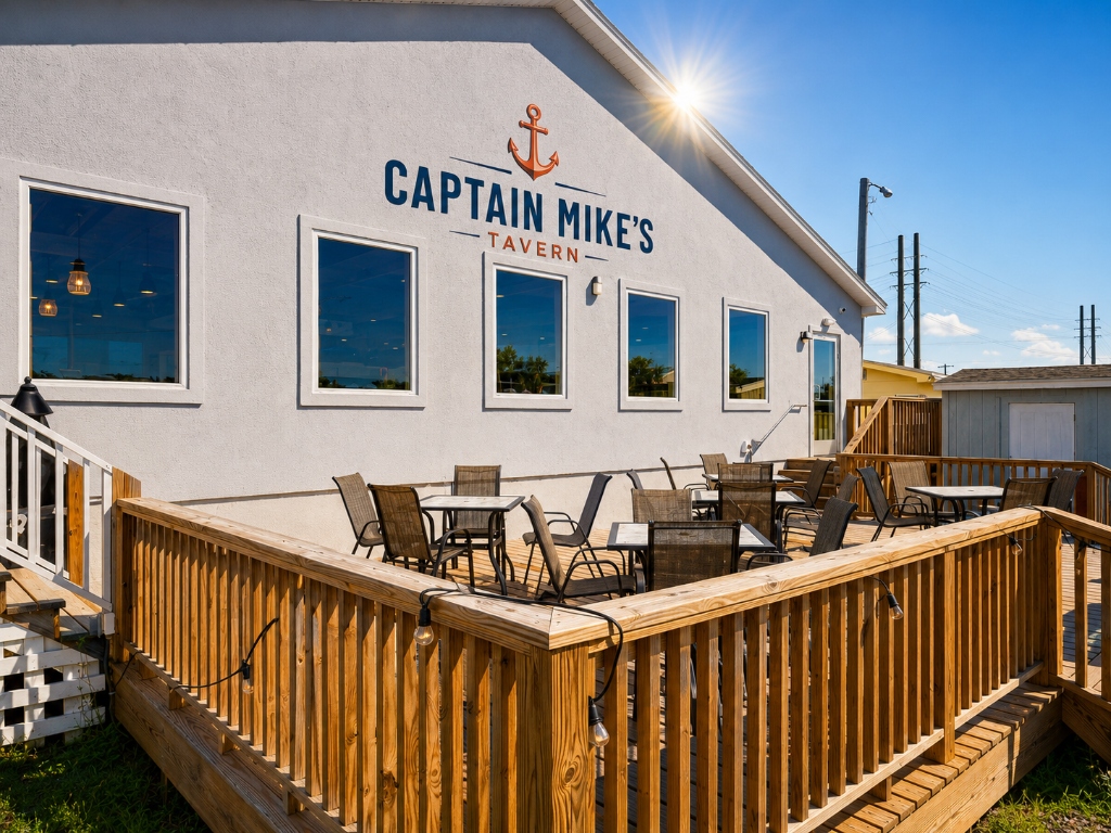 Captain Mike's Tavern Exterior